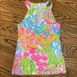 Colorful lilly Pulitzer top